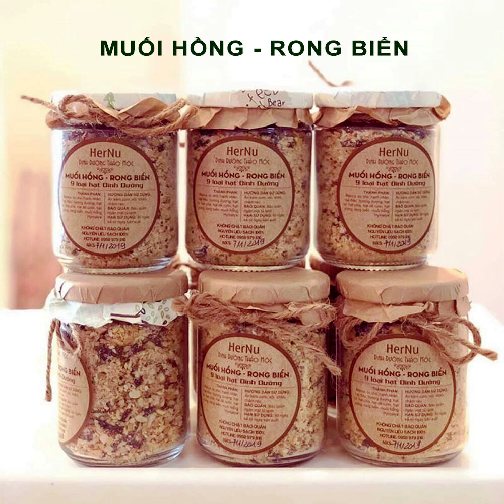 Muối hồng rong biển Vinh Hà