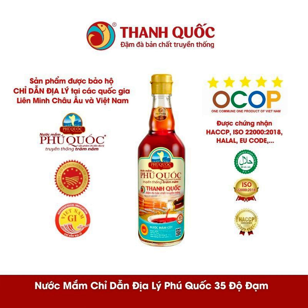 Nước mắm Thanh Quốc 35 độ đạm